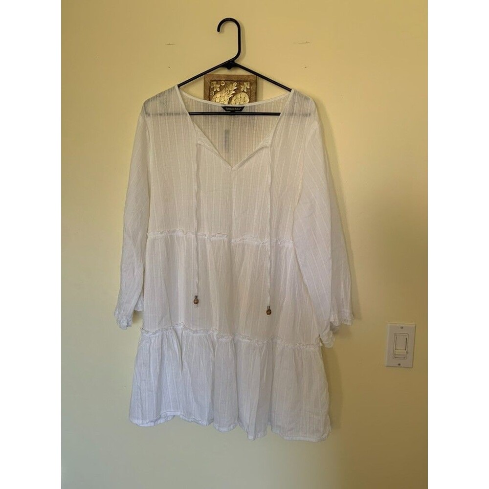 Spiaggia Dolce XL coverup dress flowy airy beach boho feminine resort